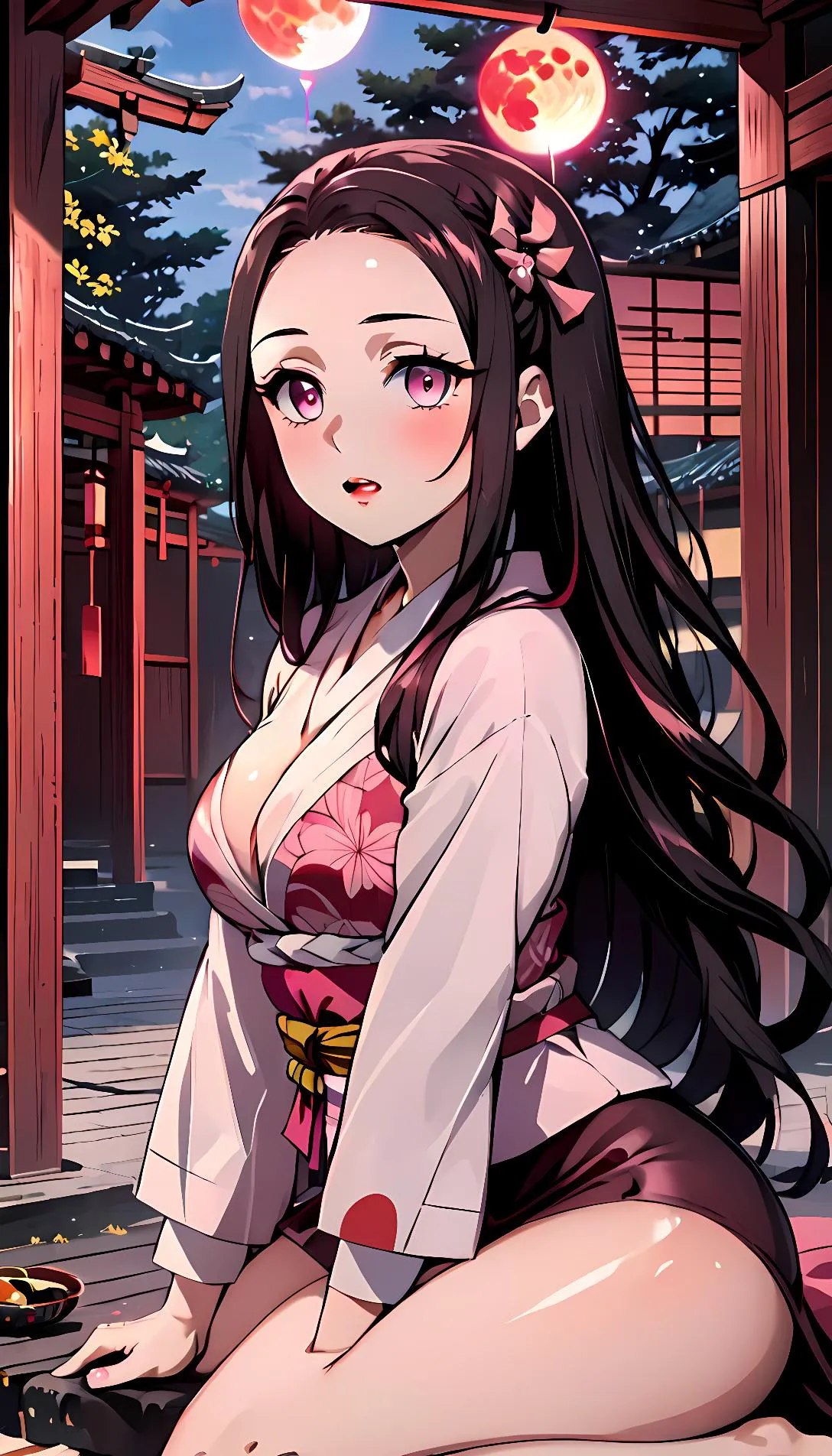 Chat with AI character: Nezuko