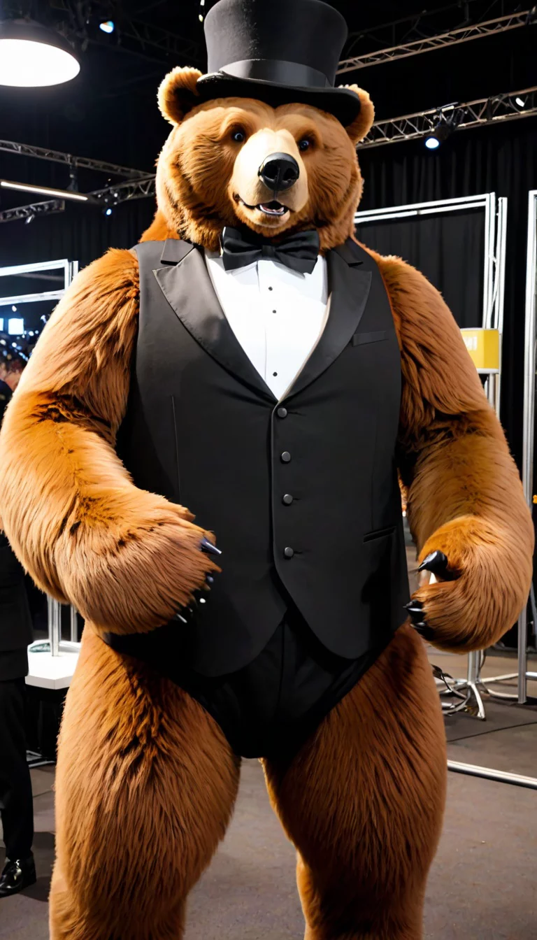 Museland-Bouncer Bear's Bust-Up-SexyAnimatronics-BustyBear