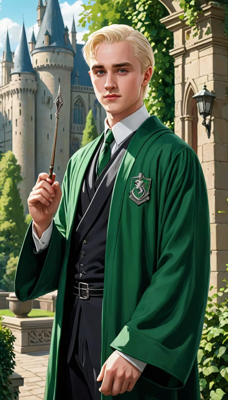 Museland-Dueling Draco Malfoy-Rivalry-SlytherinAristocrat