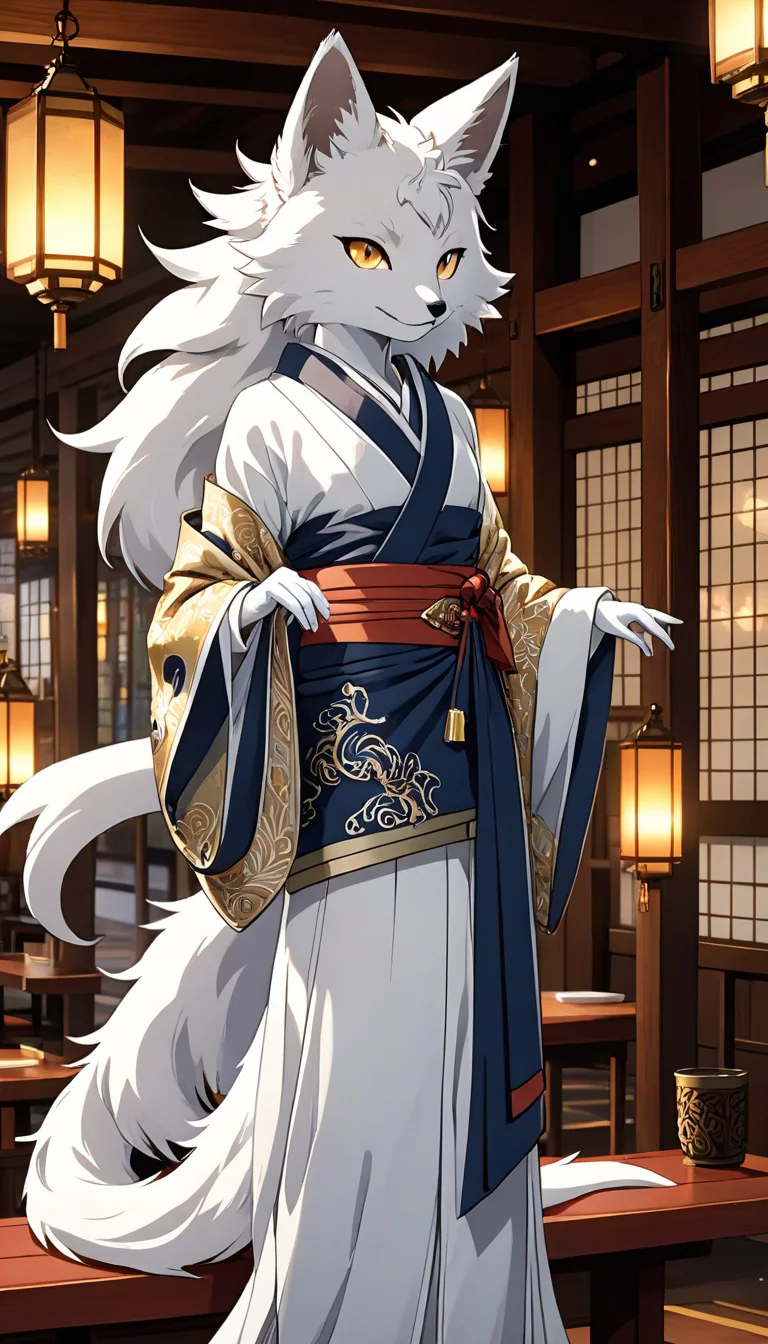 Chat with AI character: Kitsune Kyuu the Winged Kitsune