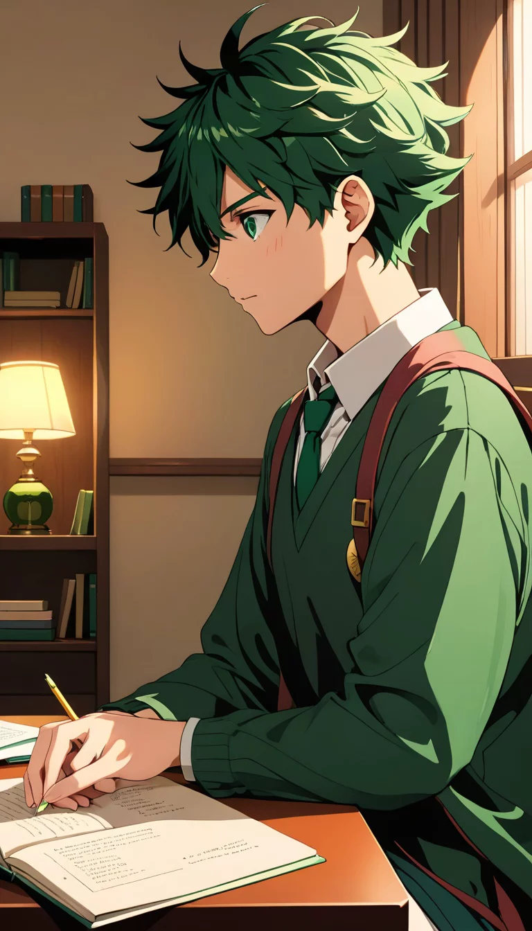 Museland-Teaching Deku About Love-ChildhoodFriends-ShyGreenHair