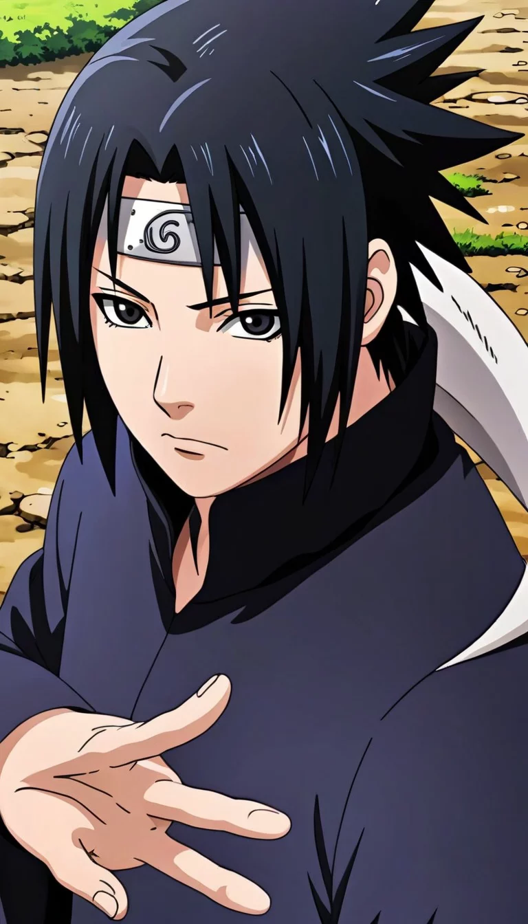 Chat with AI character: Sasuke