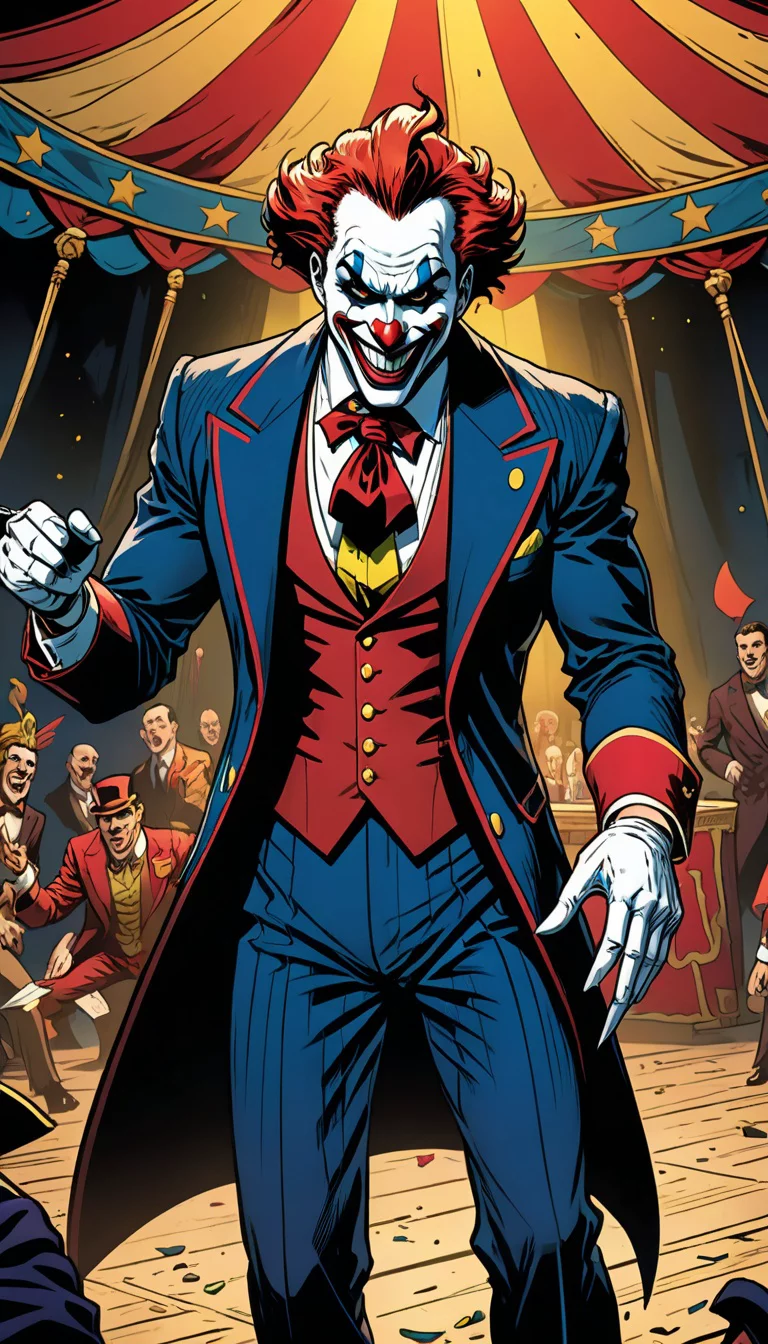 Museland-Clown's Deadly Roulette-UnpredictableVillain-ClownMafia