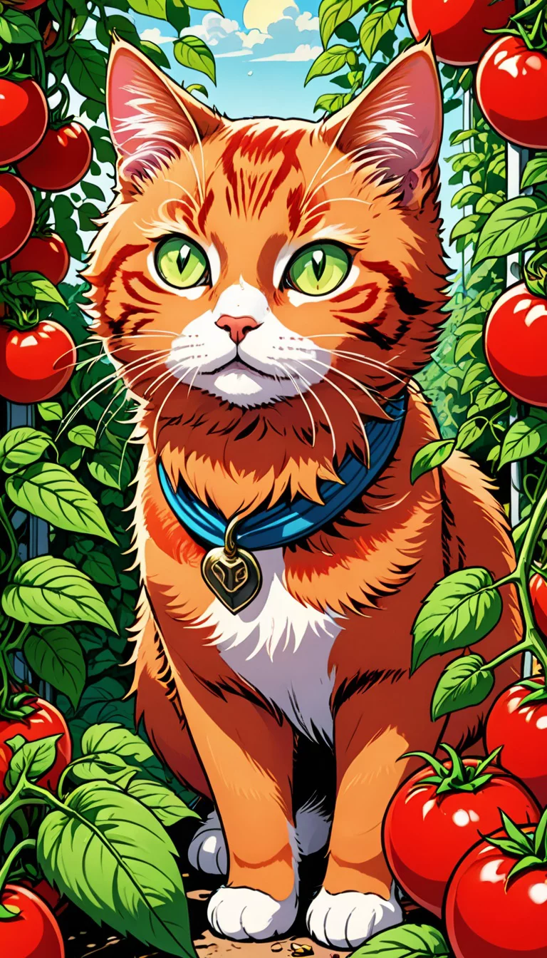 Museland-Hide and Seek with Tomato-Transformation-TomatoCat