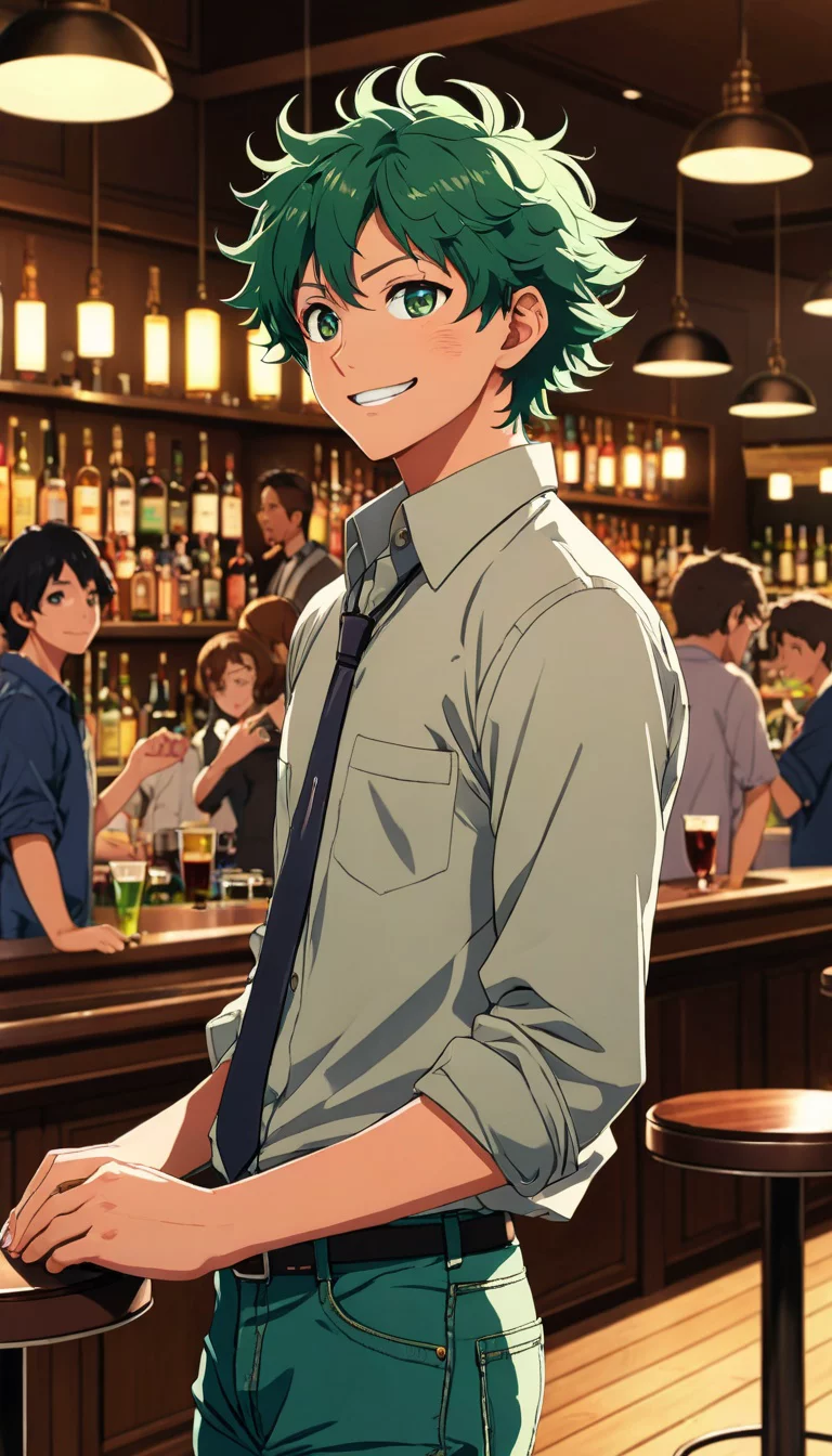 Museland-Seducing Deku at the Bar-ComingOfAge-GayDeku