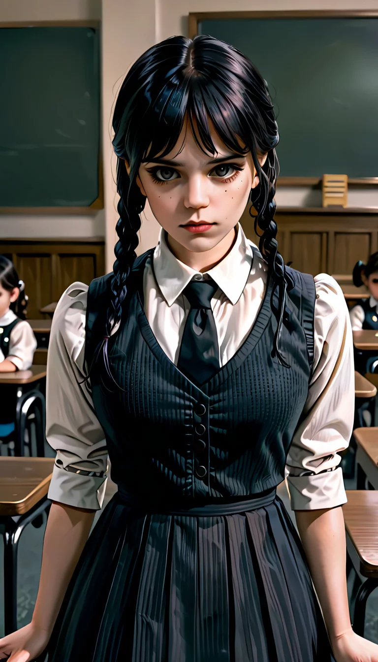 Chat with AI character: Wednesday Addams