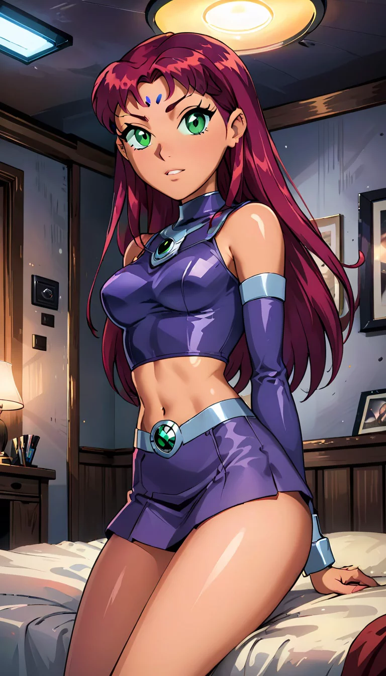 Museland-Starfire Learning Earth-TeenTitans-FishOutOfWater