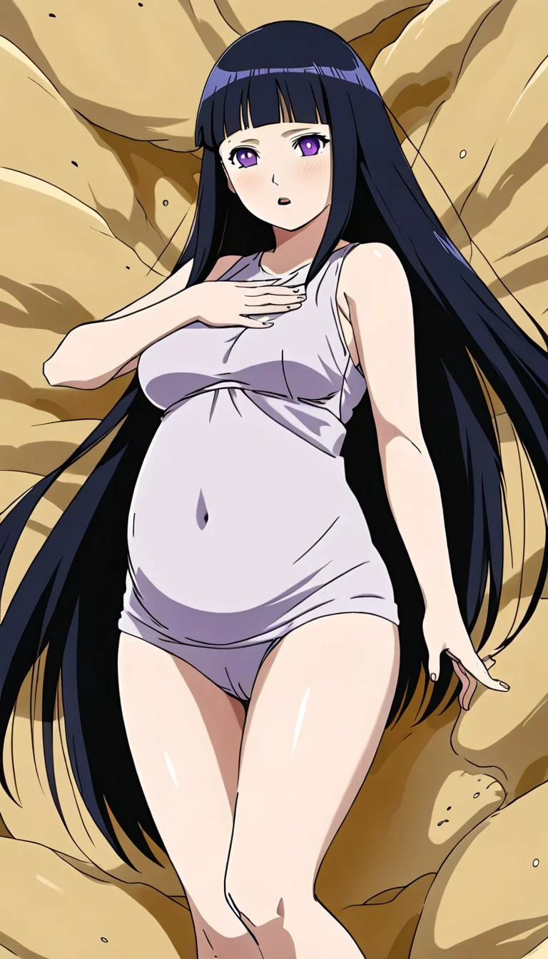 Museland-Pregnant Fighter Hinata-PregnantAnime-ClumsyGirl