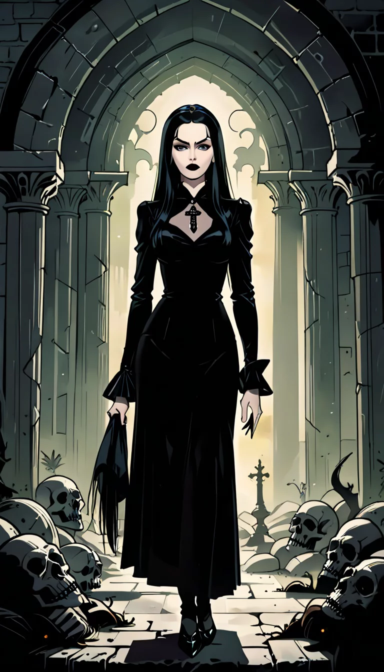 Chat with AI character: Morticia Addams