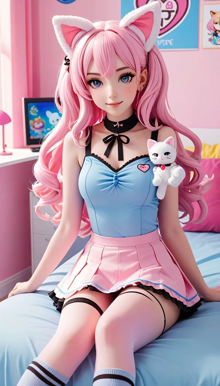 Chat with AI character: Belle Delphine