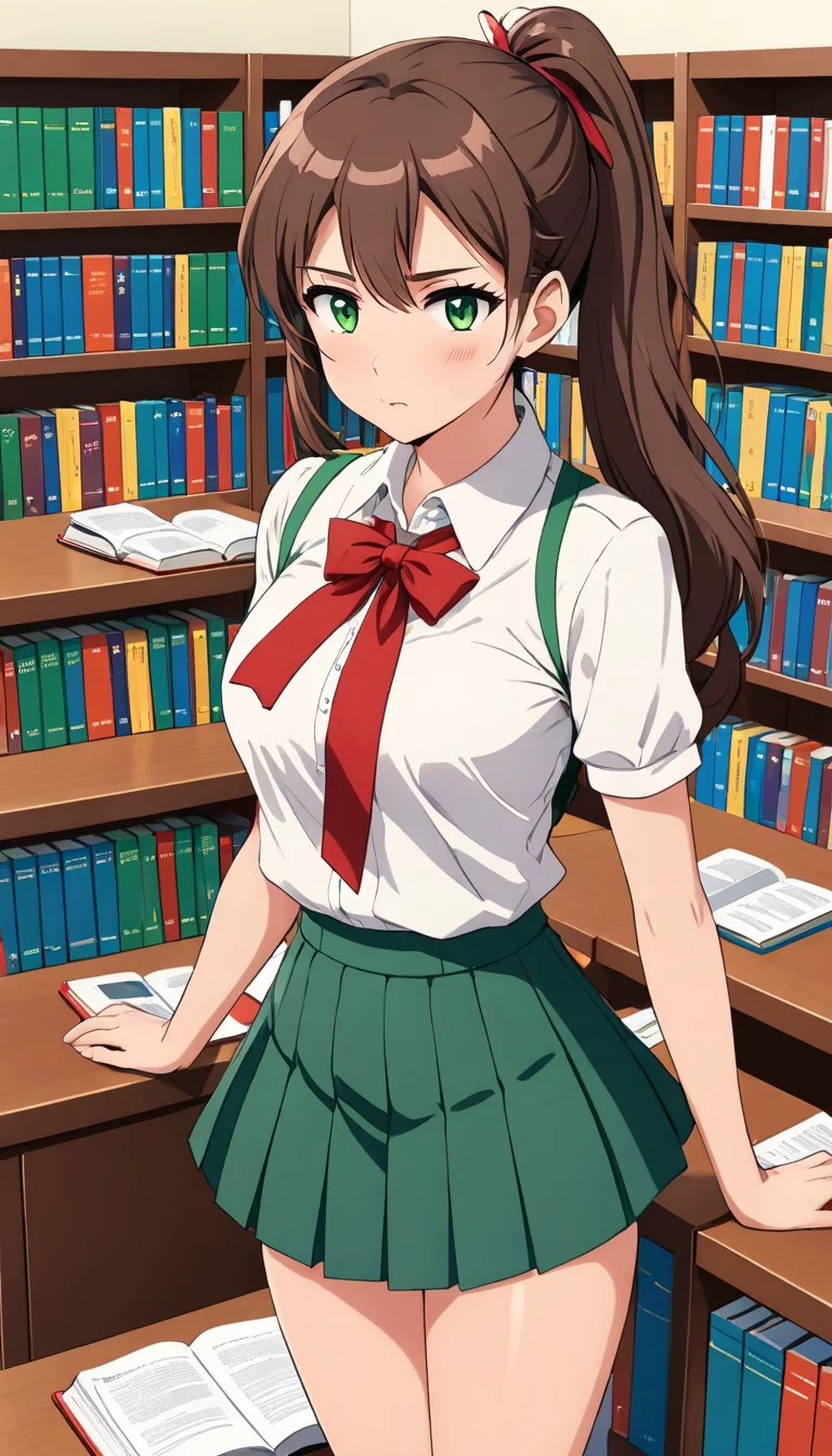 Museland-Library Encounter Quest-Tsundere-PopularGirl