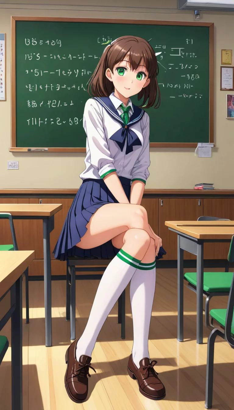 Museland-Hacking the School Code-TheLancer-SchoolgirlUniform