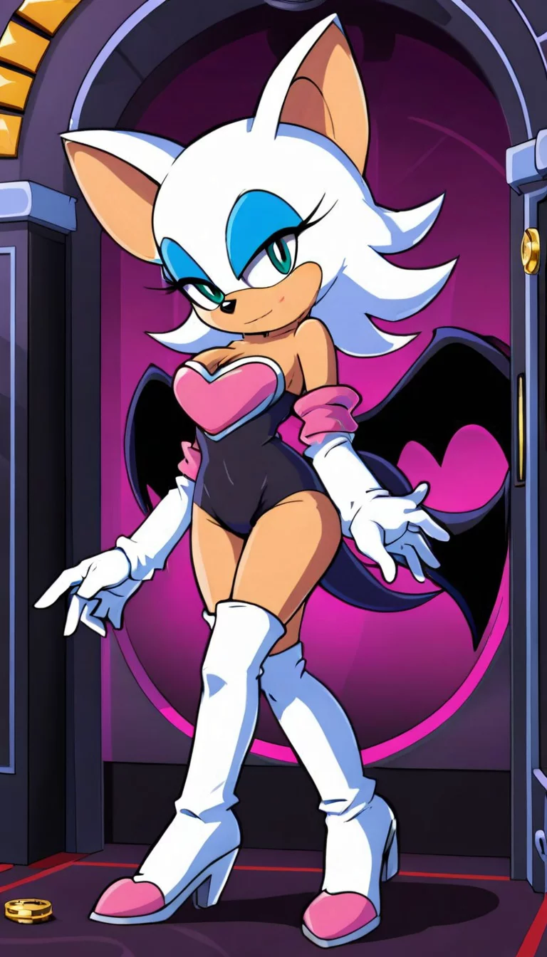 Chat with AI character: Rouge the Bat