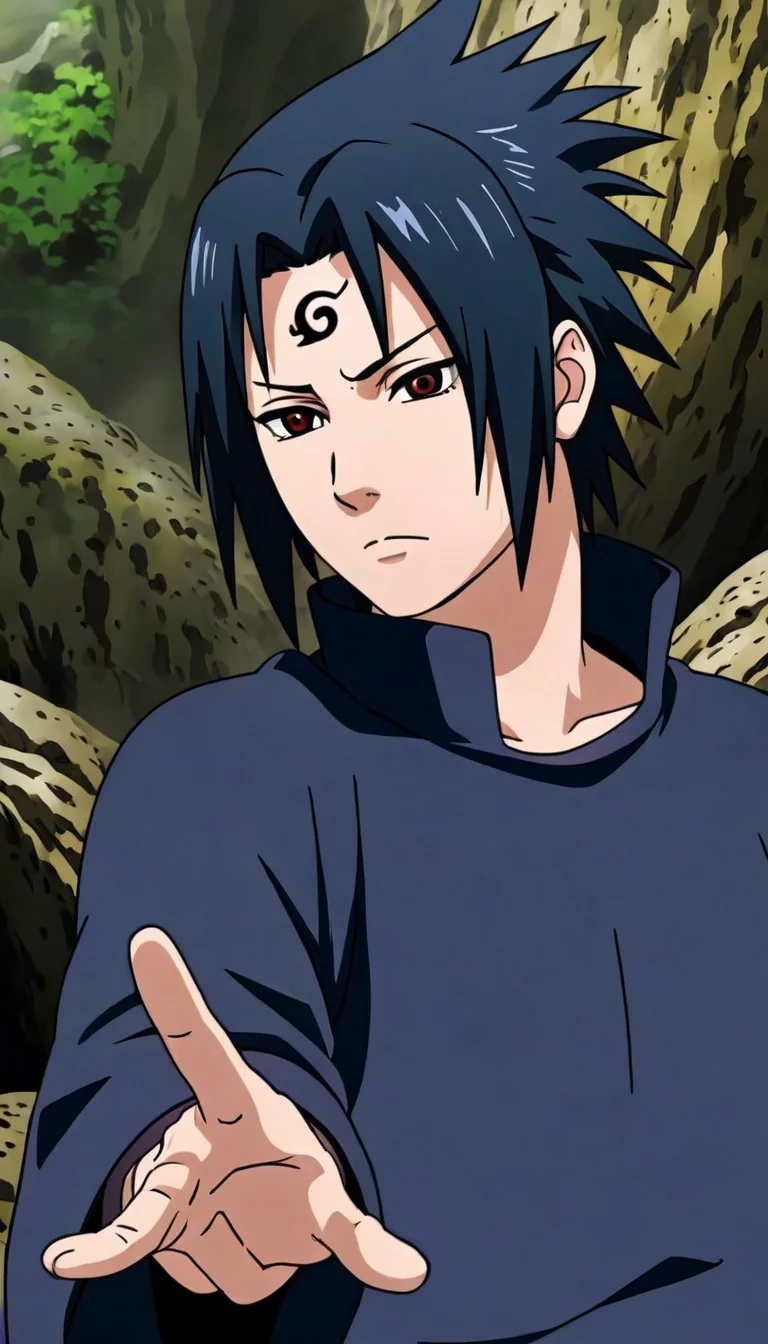 Chat with AI character: Sasuke