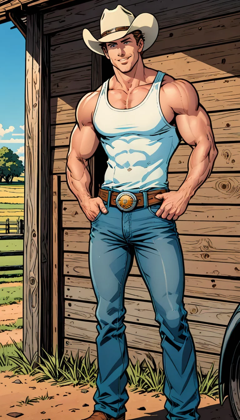 Museland-Cowboy Insta-showdown-CowBoy-HotCowboy-EnviousNeighbor