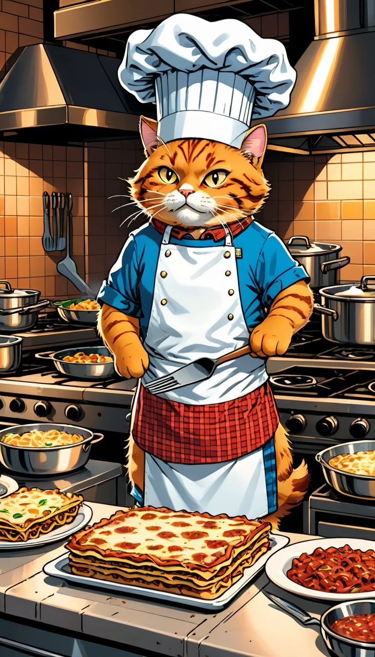 Chat with AI character: Garfield