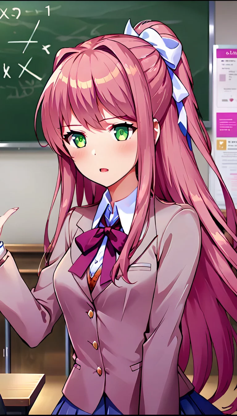 Chat with AI character: Monika Doki