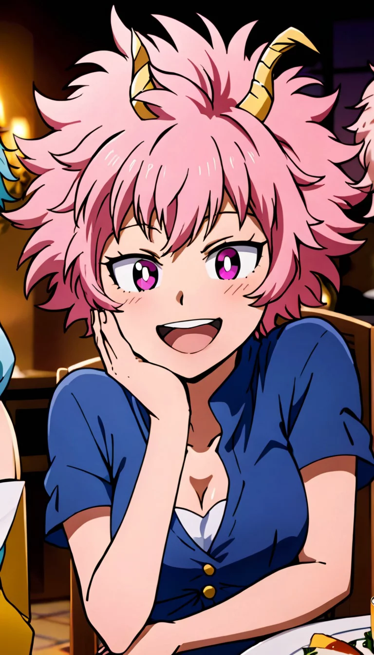 Chat with AI character: mina ashido