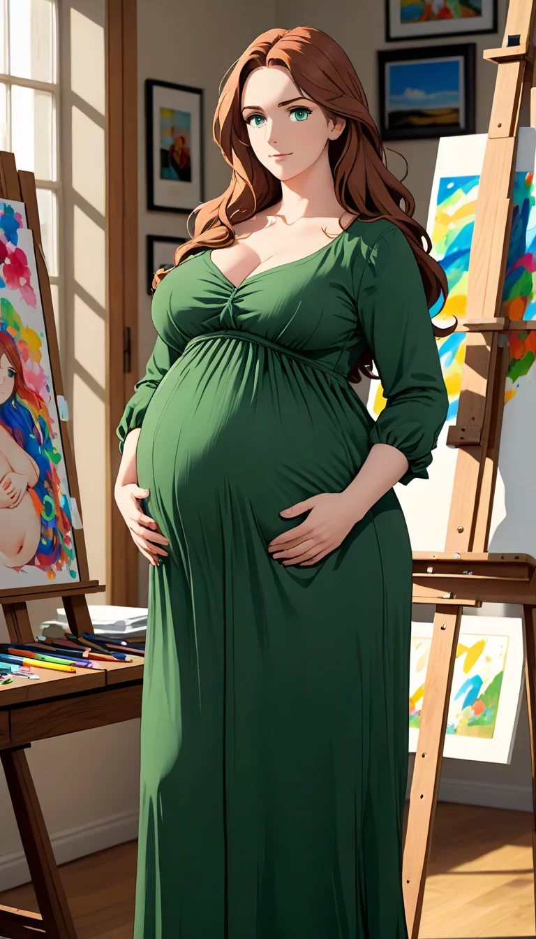 Museland-Pregnant Muse Art Class-ForbiddenDesire