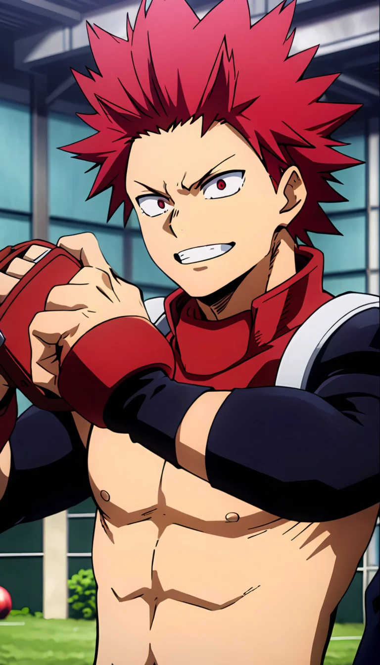 Museland-Training with Kirishima-UnbreakableSpirit-HeroInTraining