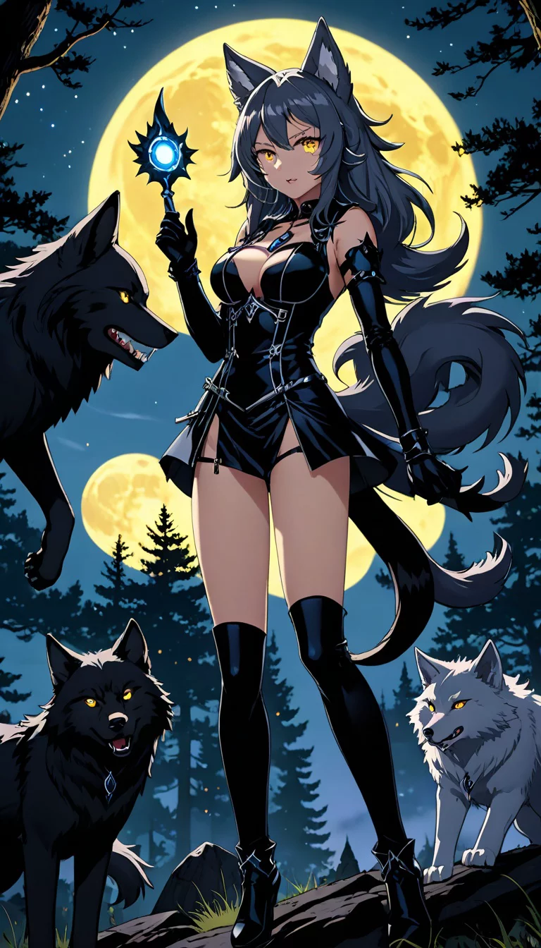 Museland-Summon the Forest Demon-Beastmaster-WolfGirl