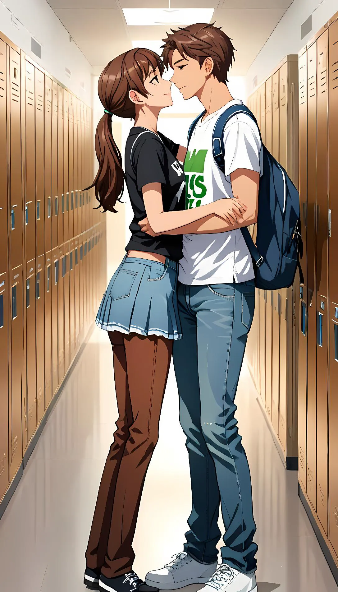 Museland-High School lovers-SchoolCouple