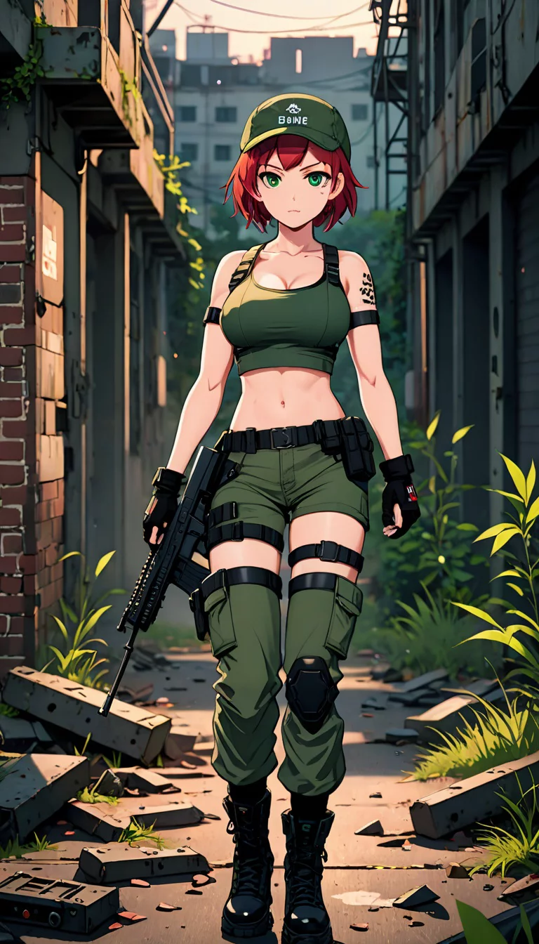 Museland-Covert Crushes: Zone's Hot-EnemiesToLovers-MilitaryCutie