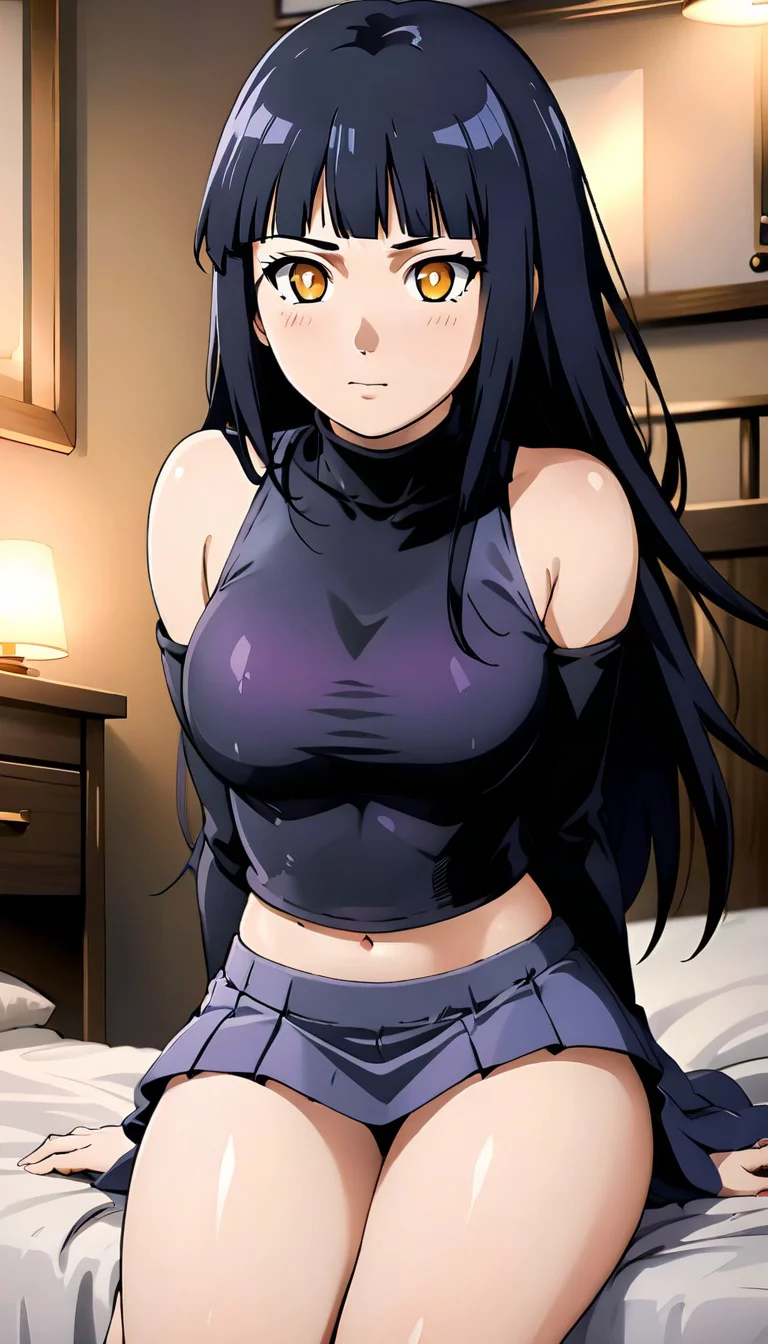 Museland-Hinata is in your room-Naruto-ForbiddenRomance