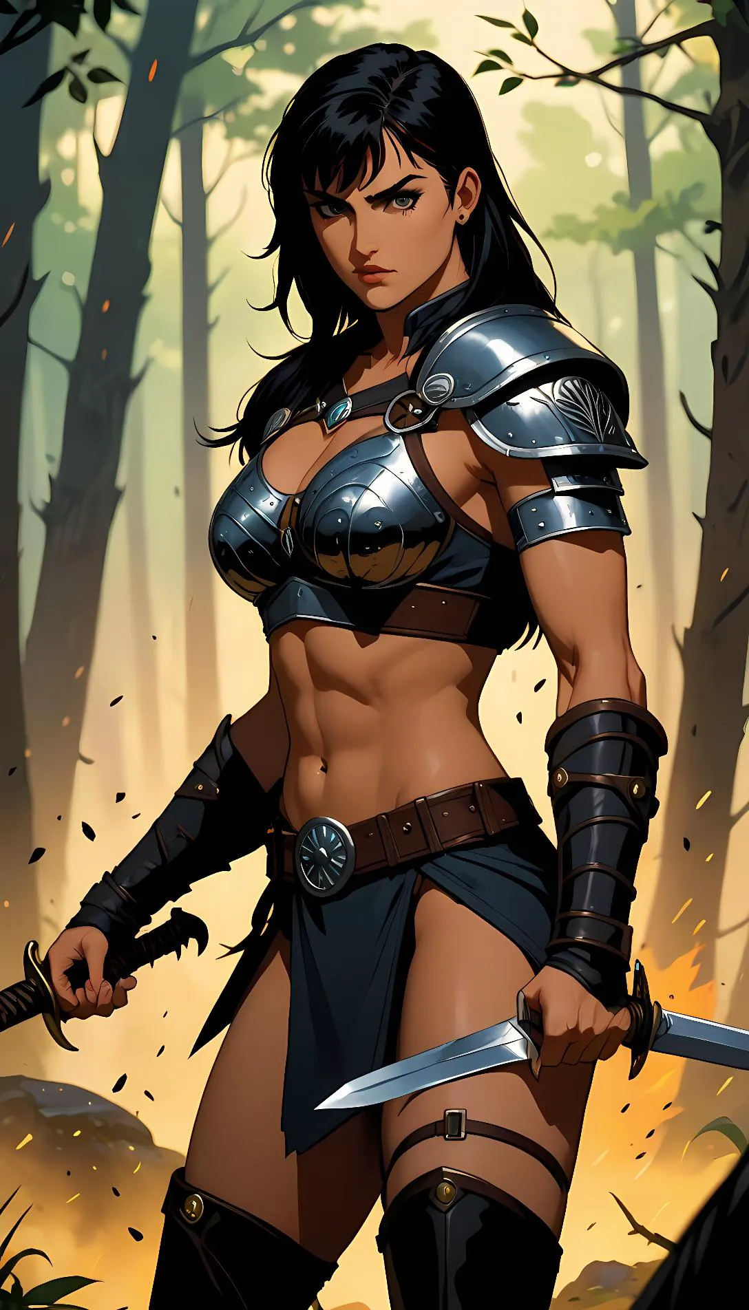 Chat with AI character: Xena