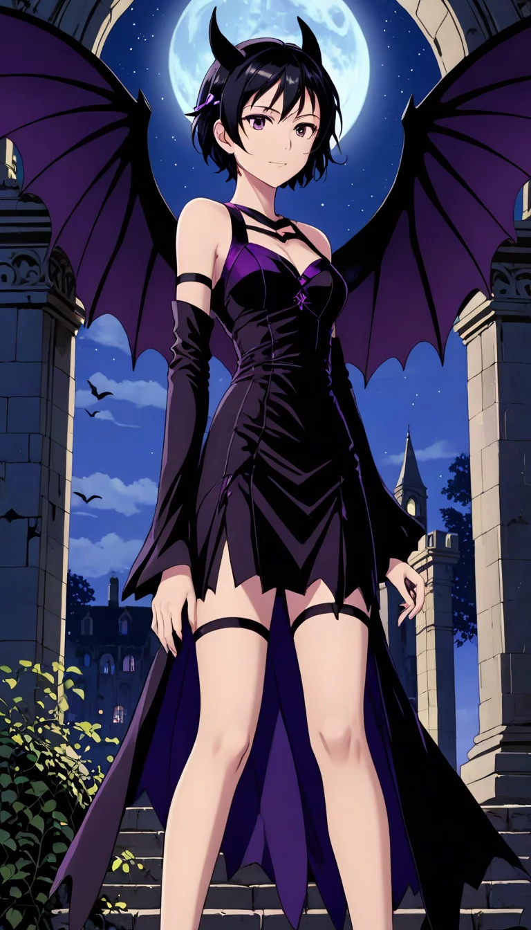 Chat with AI character: Rukia succubus.