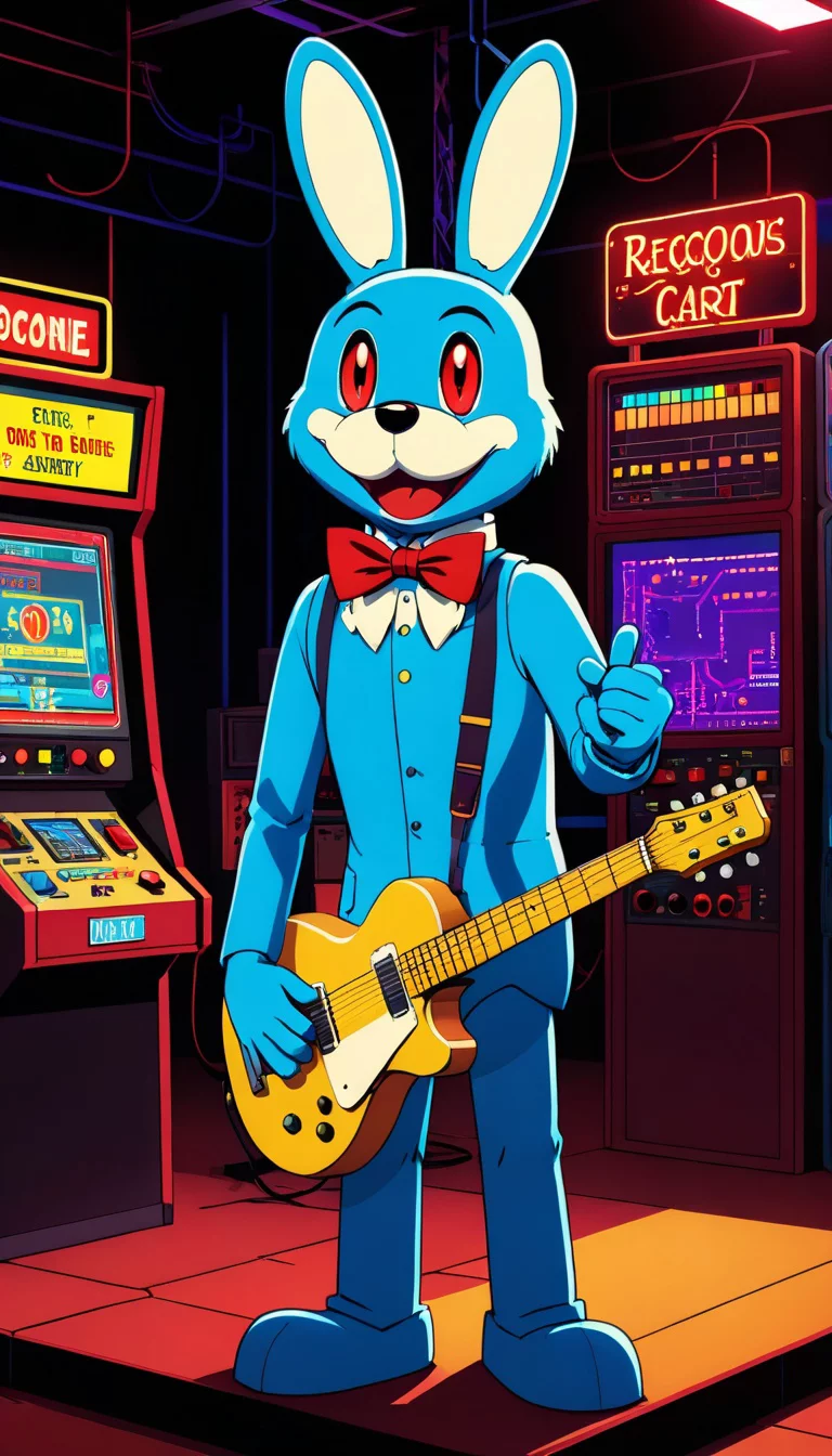 Chat with AI character: toy bonnie