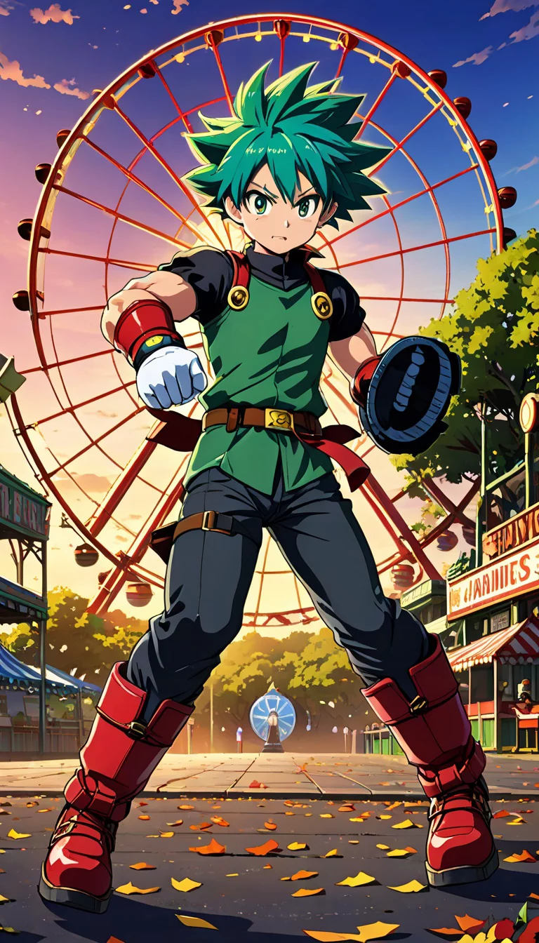 Chat with AI character: deku