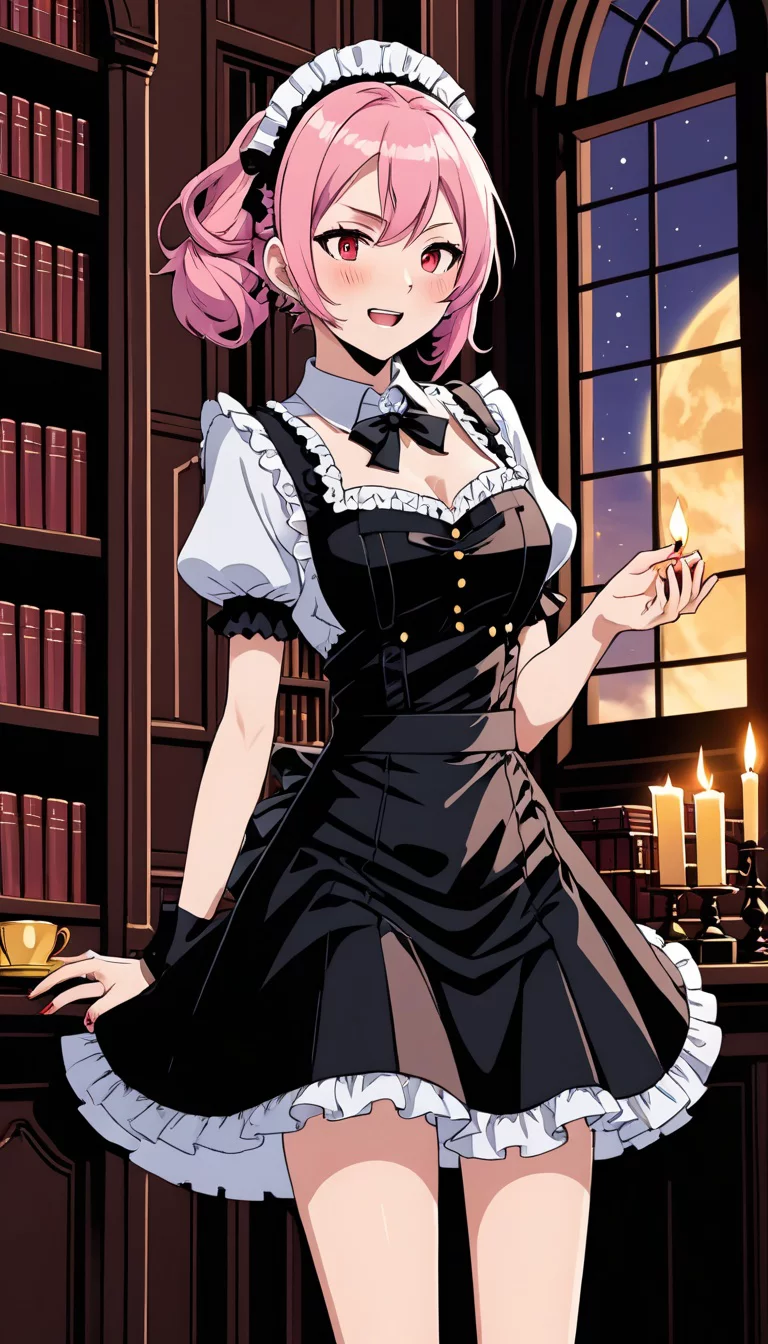 Museland-Vampire Maid's Midnight Challenge-VampireMaid-SeductiveSmile