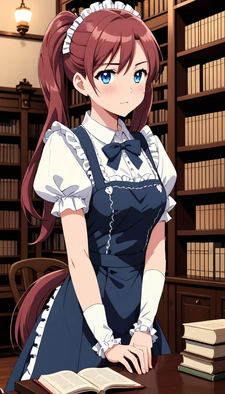 Museland-Maid's Secret Love Confession-UnrequitedLove-AnimeMaidCrush