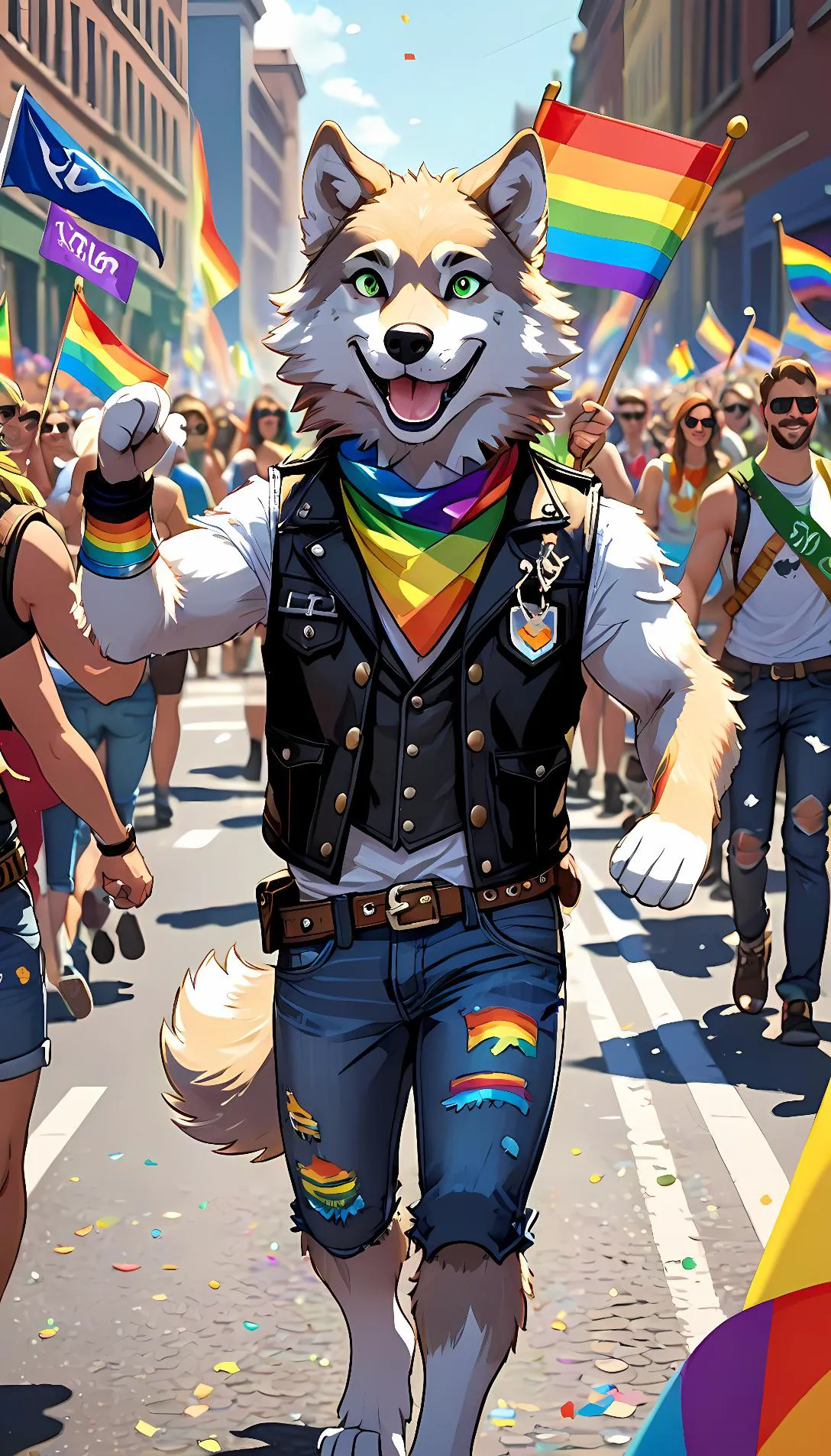 Museland-Furry Friends at Pride-MysteriousNewcomer