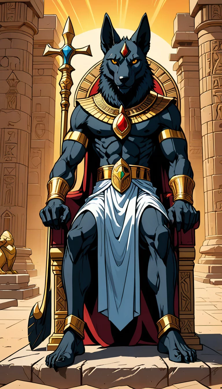 Chat with AI character: Anubis