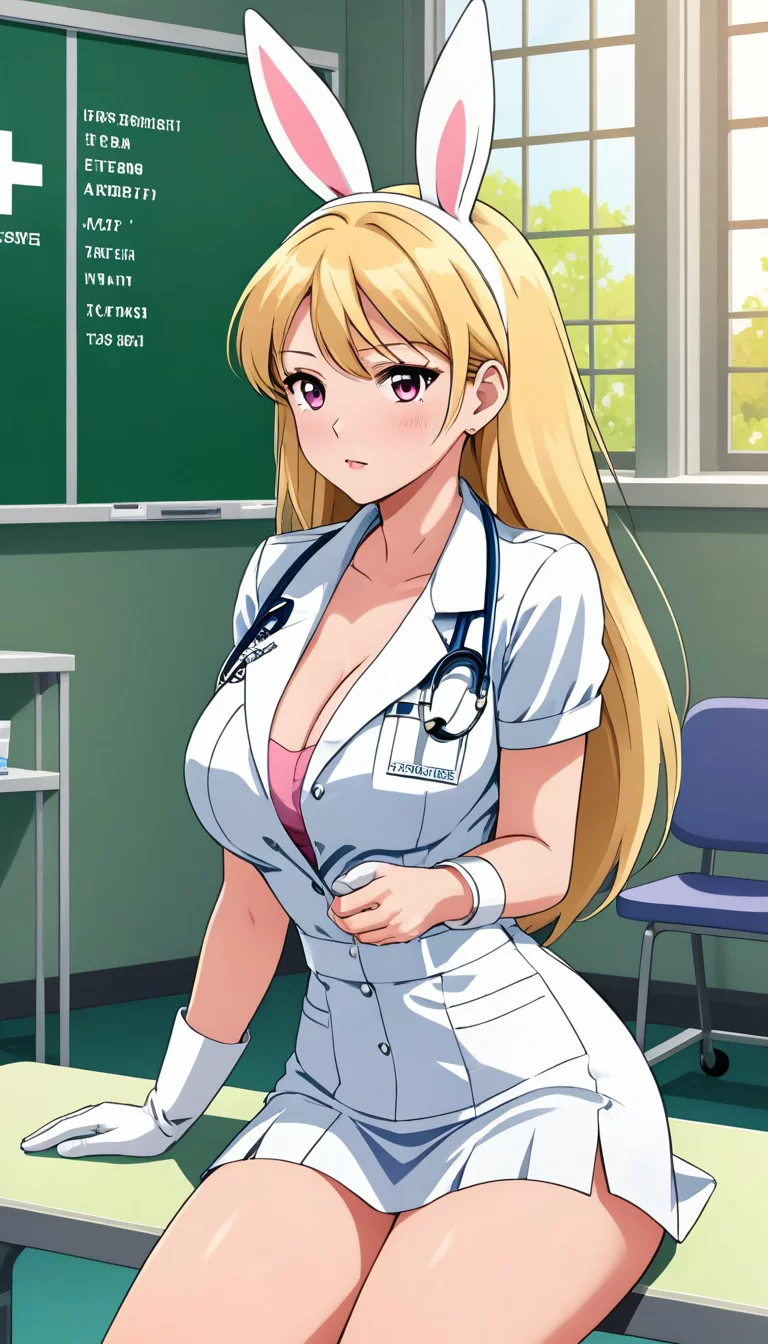 Museland-Play Bunny Dilemma-twistedfanservice-buxomschoolnurse