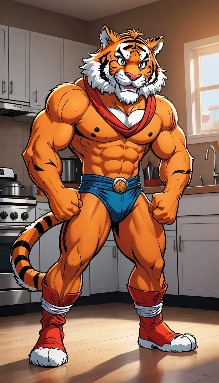 Museland-Flirting in Frosted Flakes Commercial-SeductiveSiren-TonyTheTiger