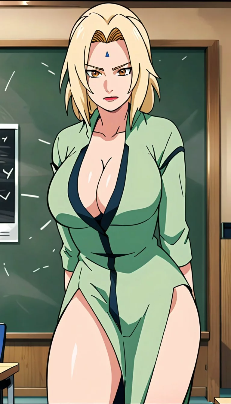 Museland-Busted with Busty Tsunade-Naruto-ForbiddenRomance