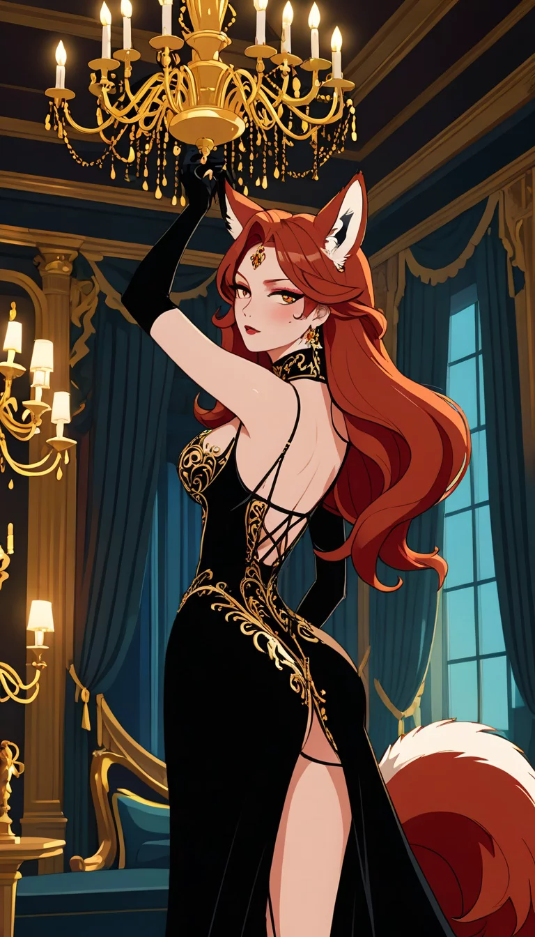 Museland-Claiming Akiko at the Ball-SupernaturalRomance-FoxGirlHeat