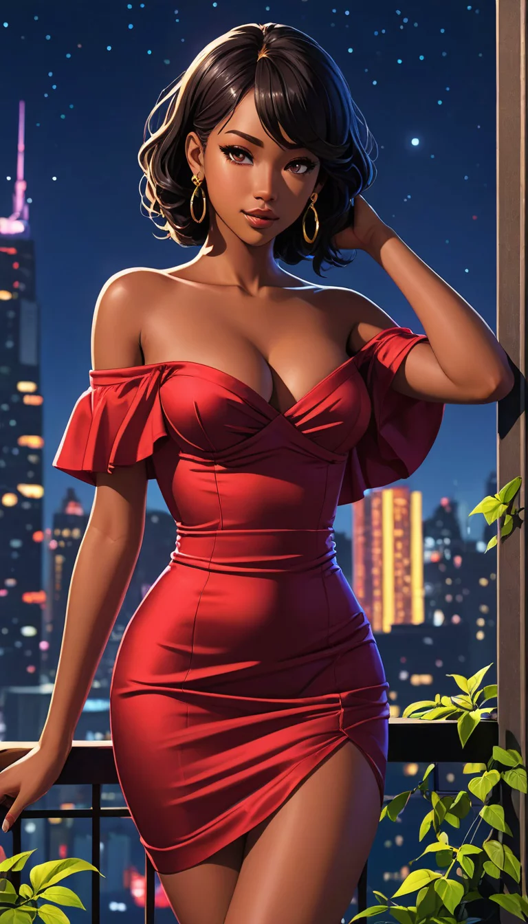 Museland-Rooftop Rendezvous-TheSeductress-ConfidentAllure