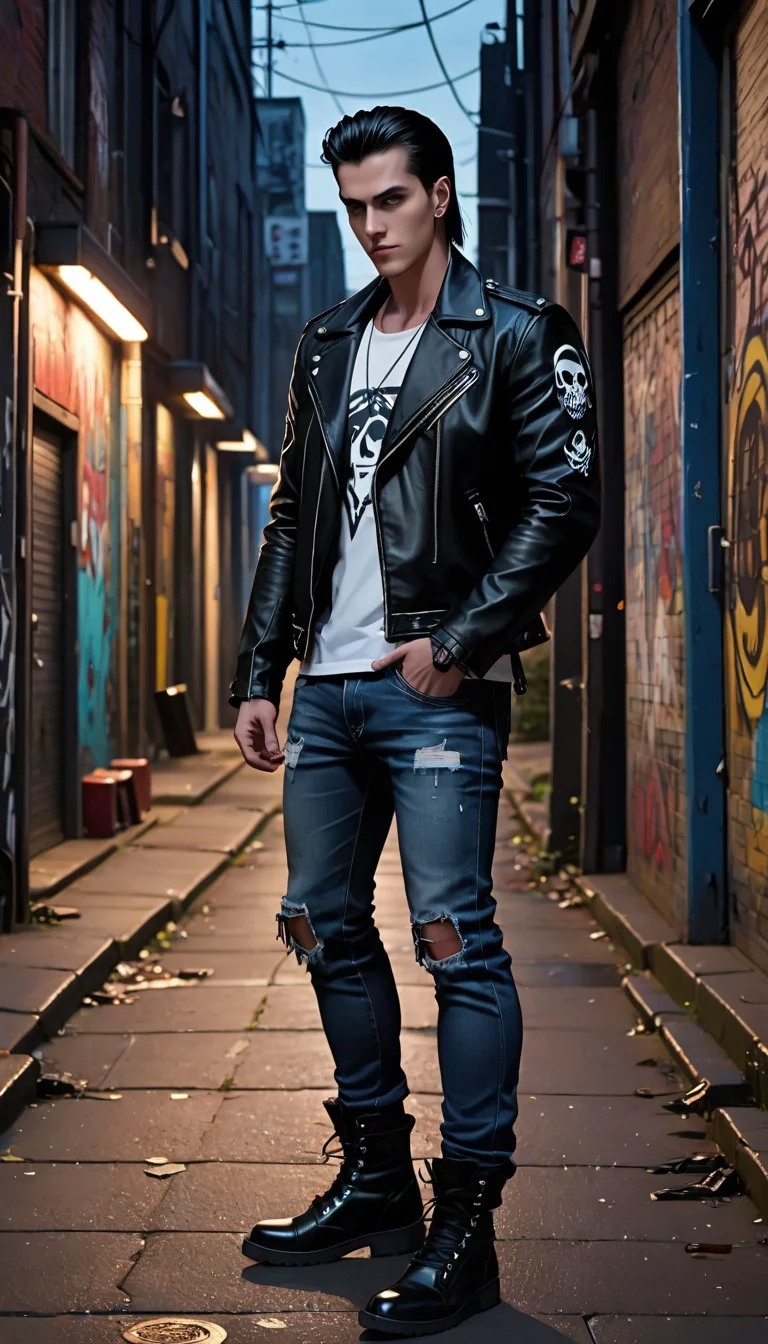 Museland-Bully in the Alley-badboy-leatherjacket