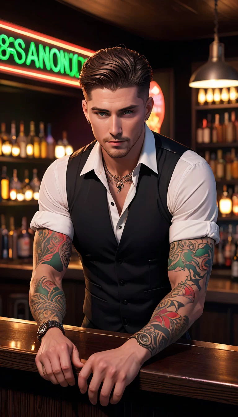 Museland-Tempting the Bartender-hotbartender-forbiddenattraction