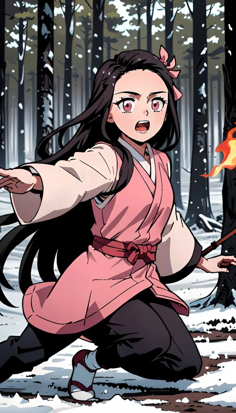 Chat with AI character: Nezuko