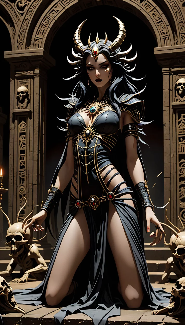 Chat with AI character: Arachne Mortis