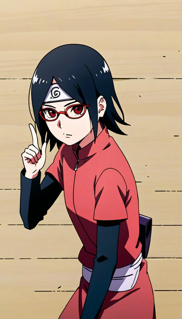 Chat with AI character: Sarada Uchiha