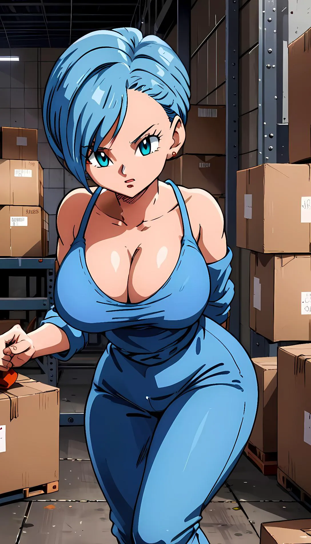 Museland-Escape with Busty Bulma-DragonBall-DamselInDistress