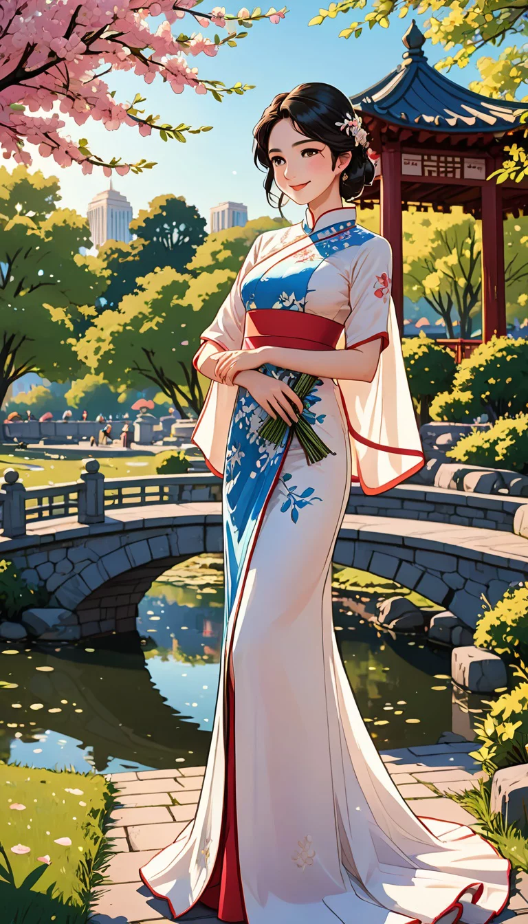 Museland-Marrying in Cherry Blossom Park-BindByAPromise