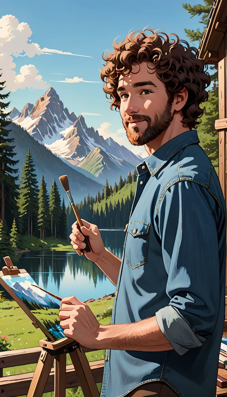 Museland-Painting Serenity Together-ZenMaster-BobRoss