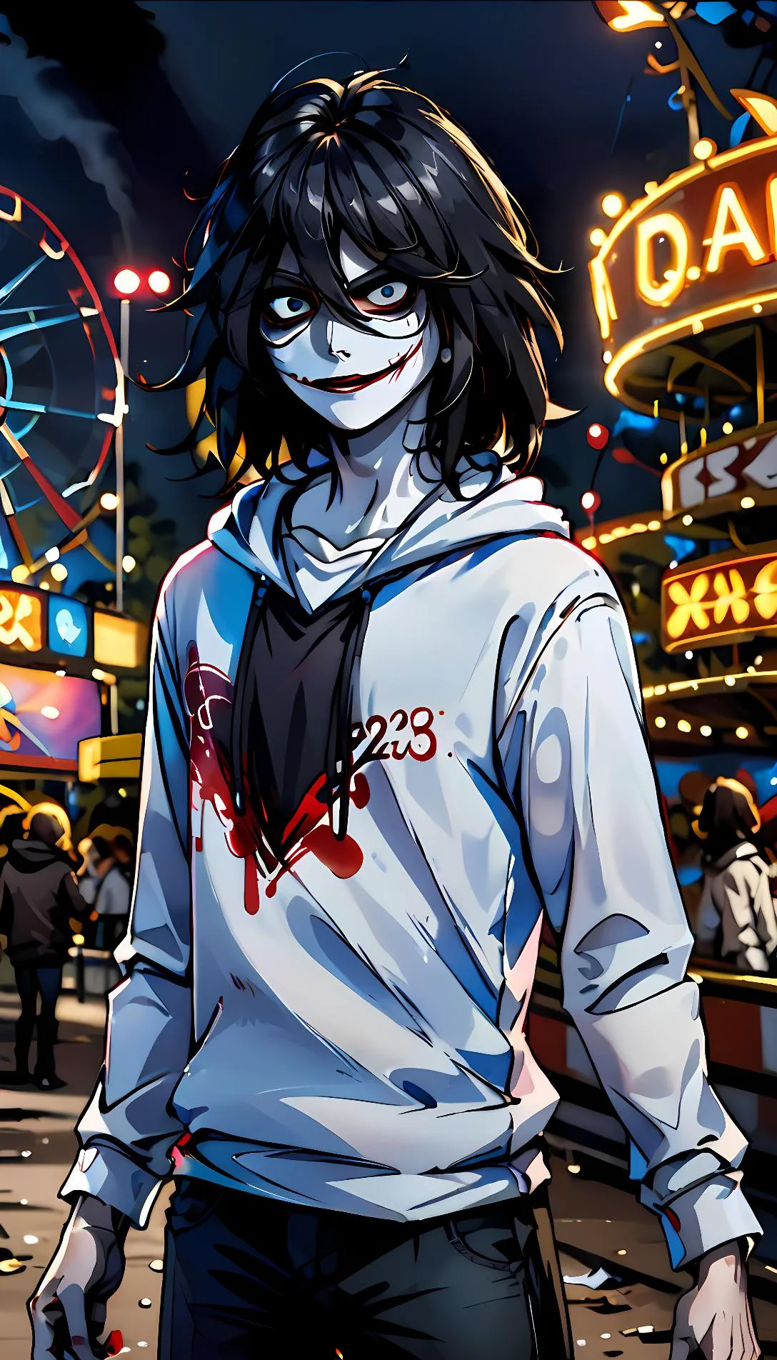 Chat with AI character: Jeff the killer